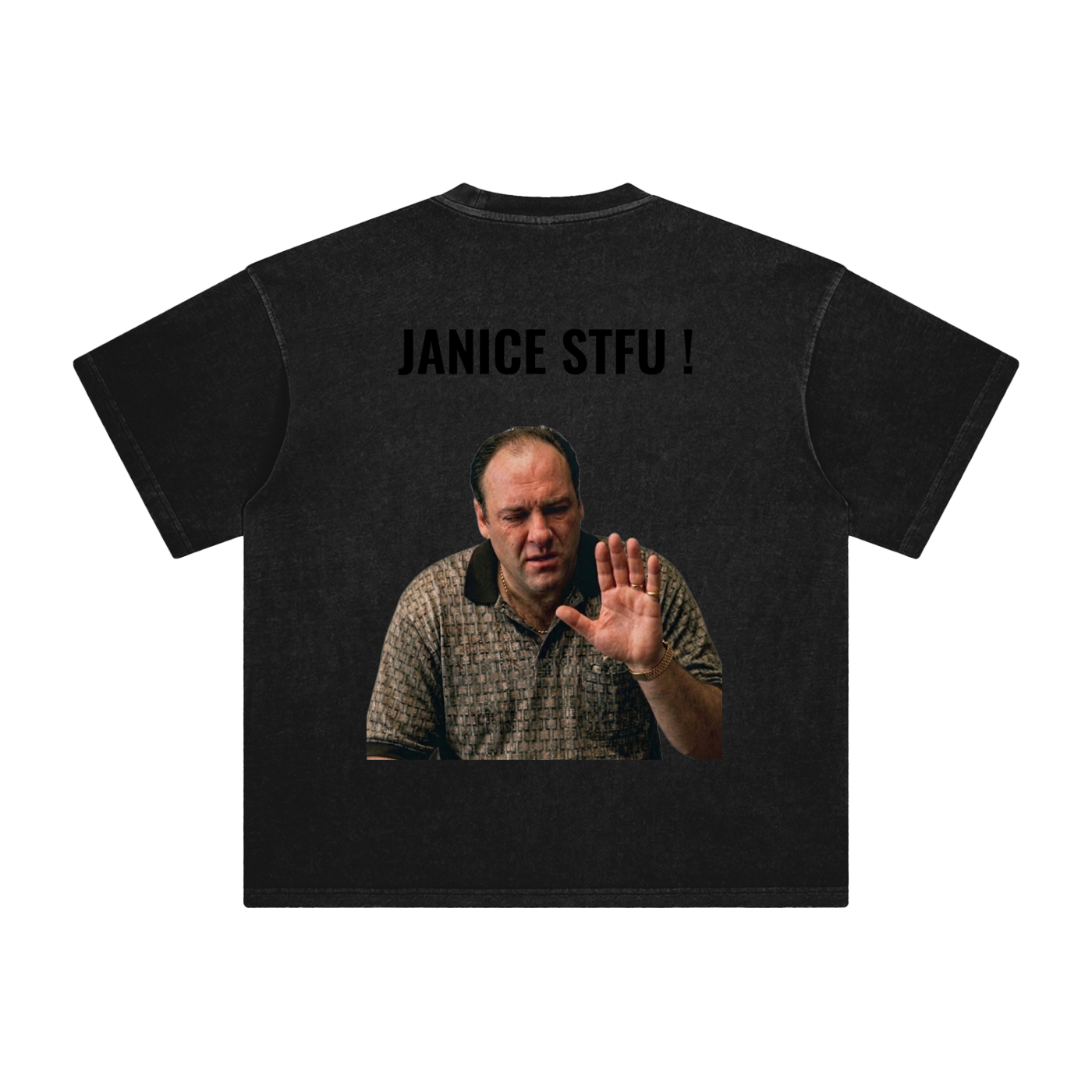 Japan 4 / janice-Stfu! - -Enzyme Washed T-Shirt
