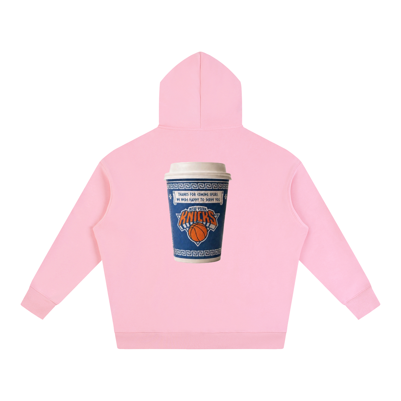 Knicks Coffee C up Japan 4 Oversize Fleeced Hoodie