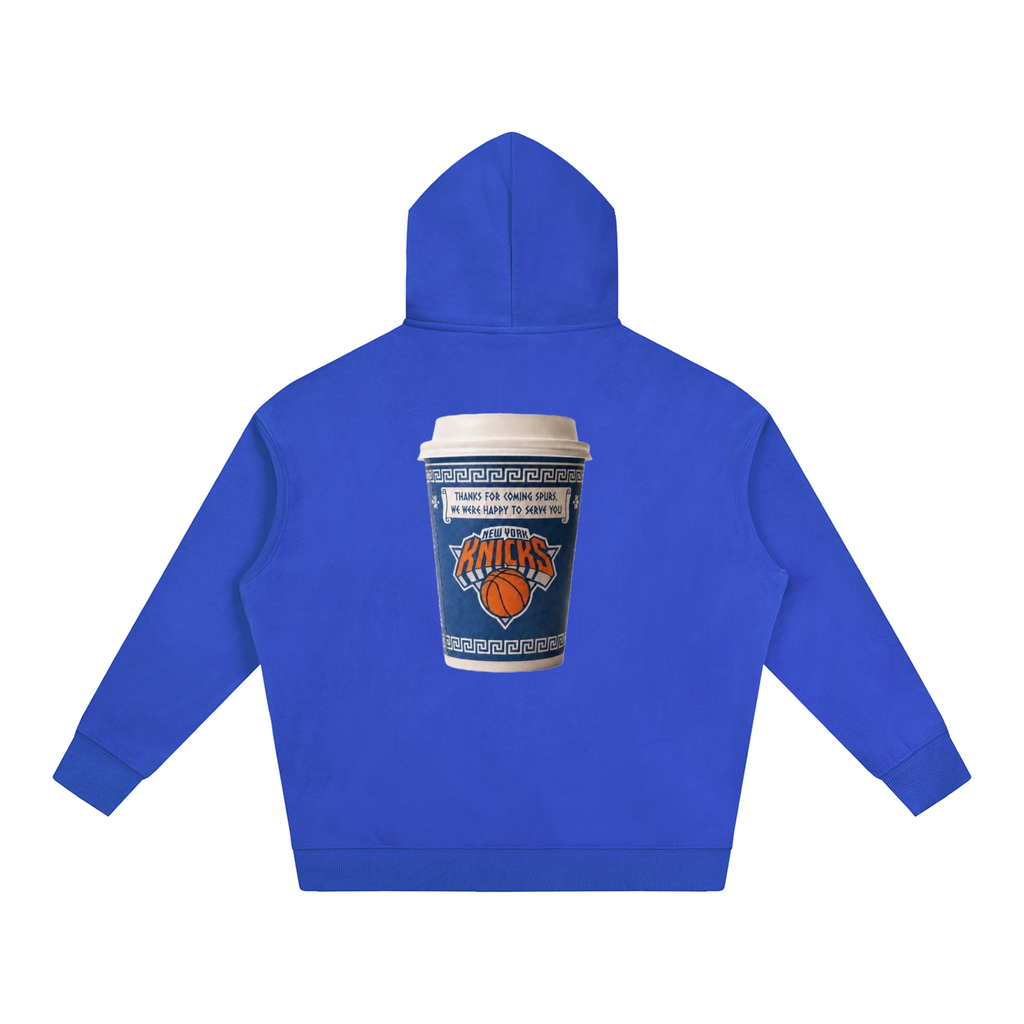 Knicks Coffee C up Japan 4 Oversize Fleeced Hoodie