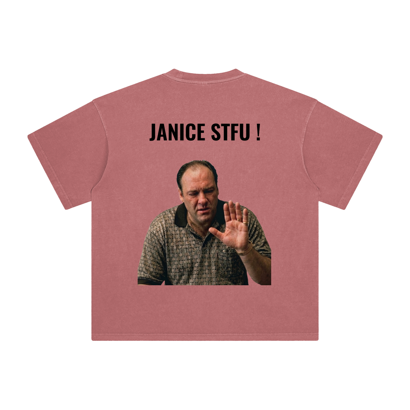 Japan 4 / janice-Stfu! - -Enzyme Washed T-Shirt