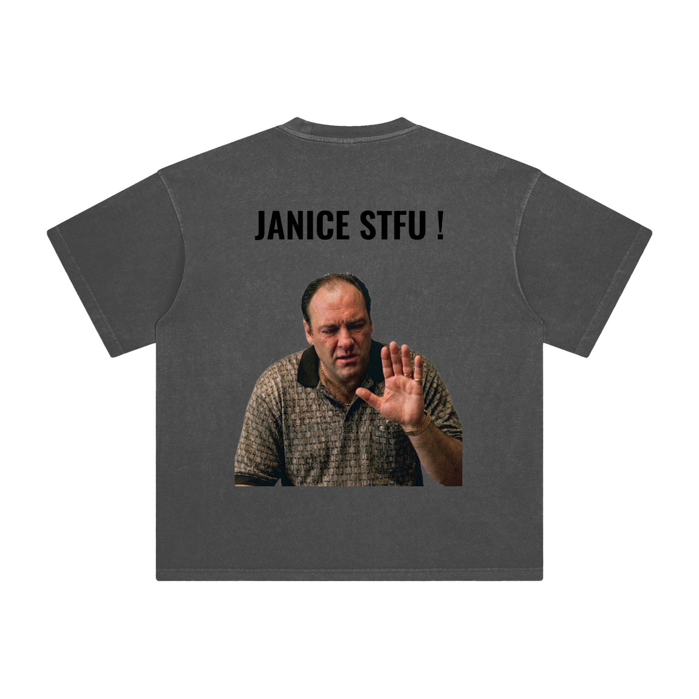 Japan 4 / janice-Stfu! - -Enzyme Washed T-Shirt