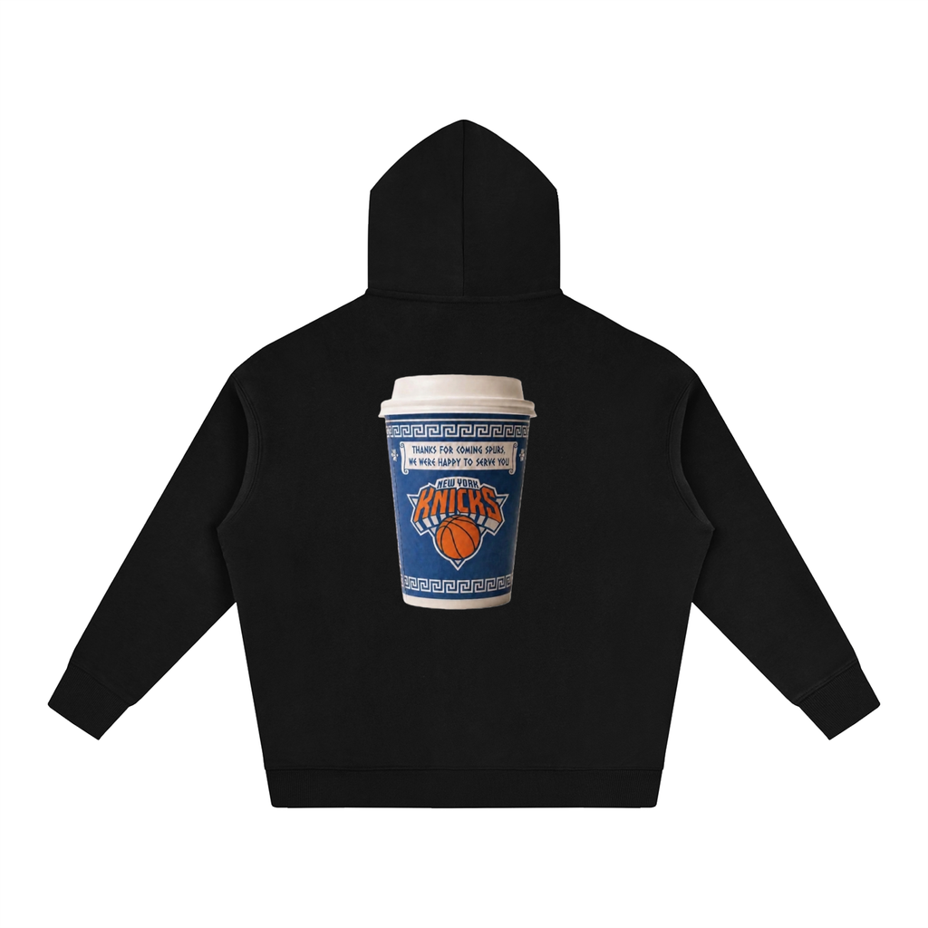 Knicks Coffee C up Japan 4 Oversize Fleeced Hoodie
